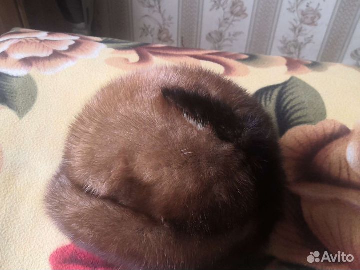 Шапка норковая женская бу
