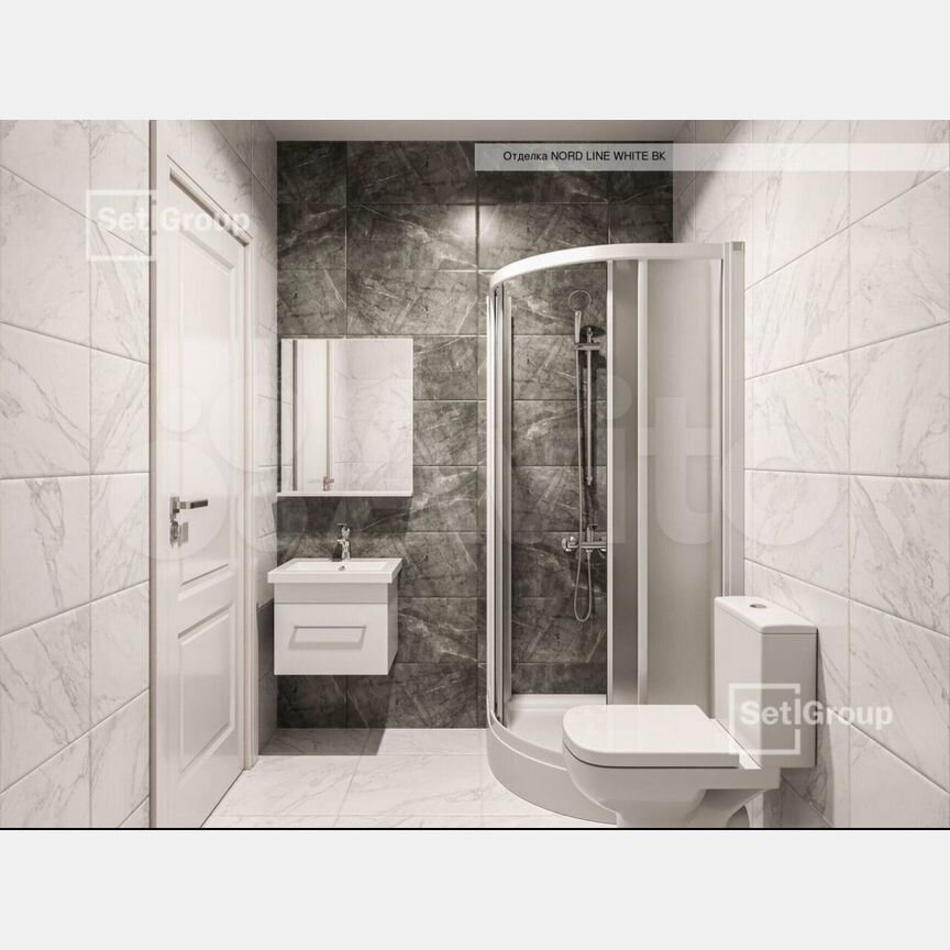 2-к. квартира, 60 м², 3/9 эт.