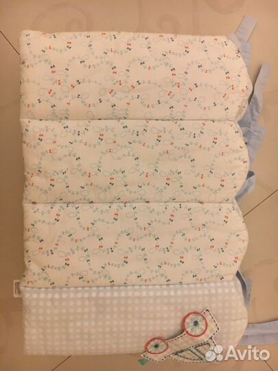 Бампер в кроватку mothercare 340см Х 33 см