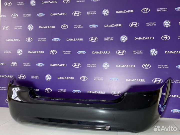 Бампер Задний Форд Фокус 2 Чёрный