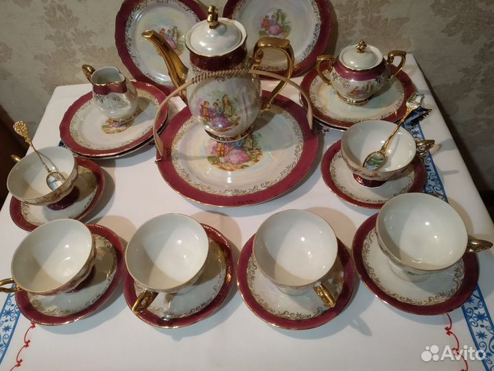 Чайный японский сервиз фарфоровый