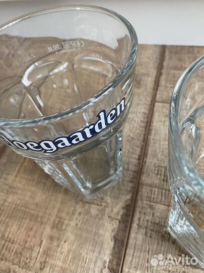 Стакан hoegaarden, кружка пивная