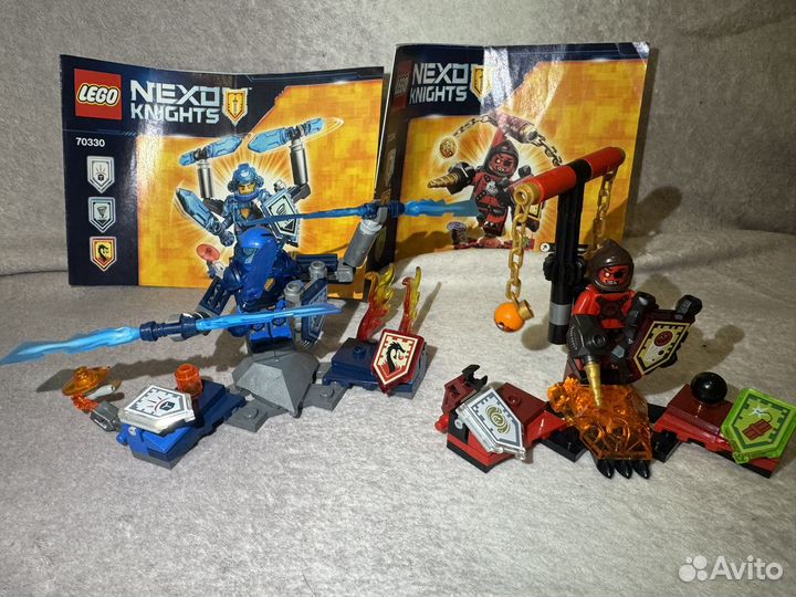 Lego nexo knights 70330 и 70334