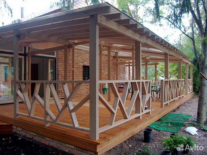 Строительство терасс и веранд