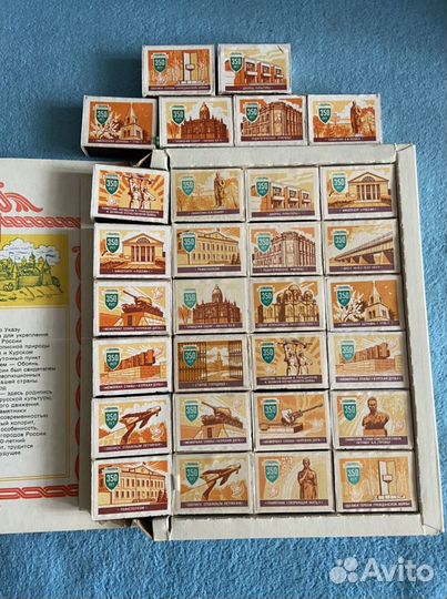Коллекционные спички винтаж