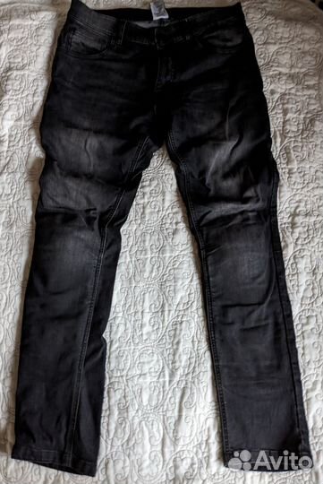 Мотоджинсы мужские+защита MCP, р-р 32