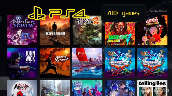 Playstation 4 Slim (800 игр)