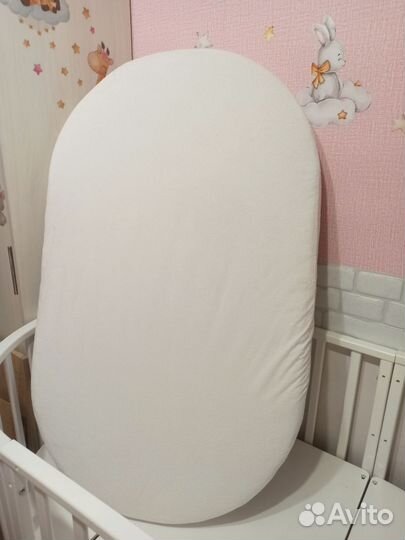 Детская кровать 9 в 1 с матрасом и маятником