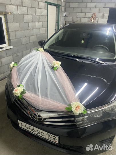 Свадебные украшения на машину