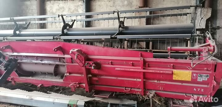 Жатка для сои на полесье