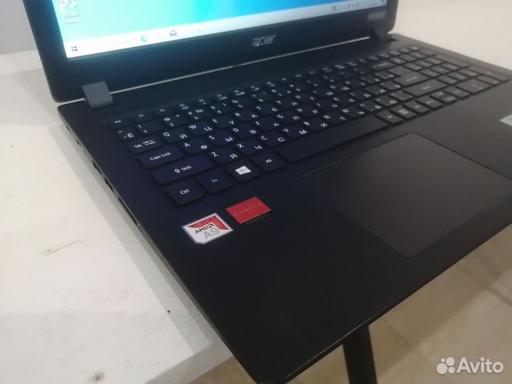 Шустрый ноутбук Acer 15.6 A9/Radeon 520 2Gb/8Gb