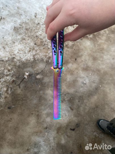 Тренировочный нож бабочка