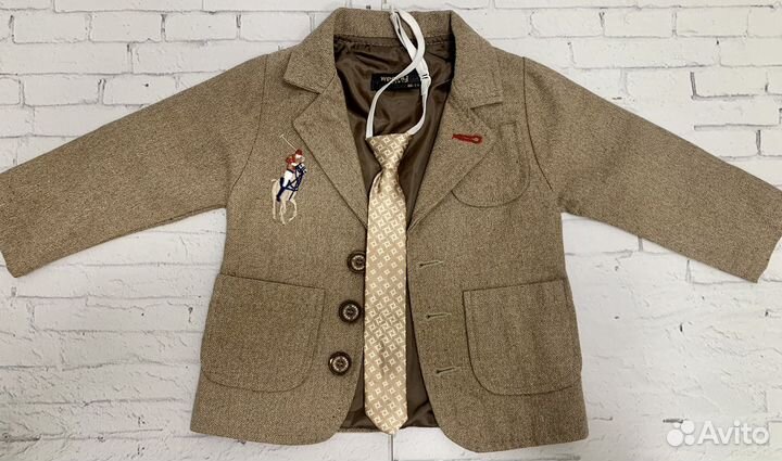 Пиджак для маленького модника