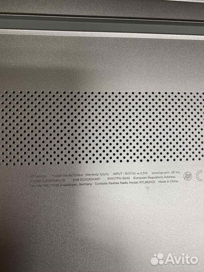 Ноутбук HP 14s-fq0006ur (арт.44351Д)