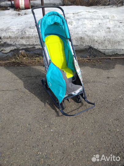 Детские зимние санки