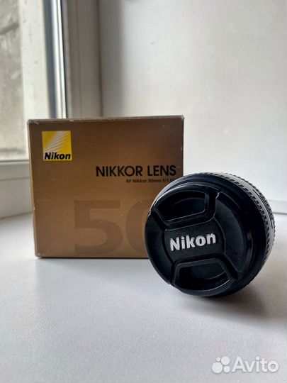 Объектив nikon 50mm f 1.8D af nikkor