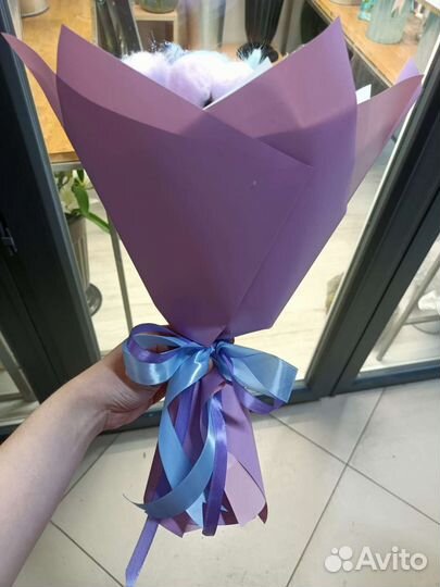 Хлопок букеты