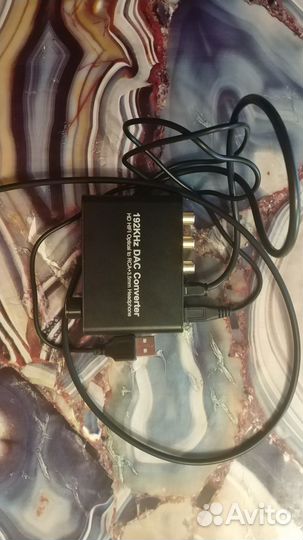 DAC Аудио конвертер Optical/Coaxial to RCA/3.5jack