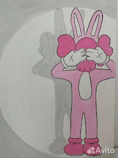 Картина акрилом на холсте