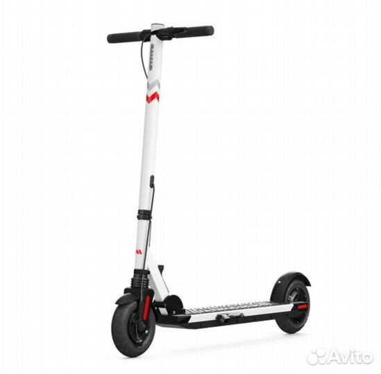 Электросамокат до 120 кг, белый