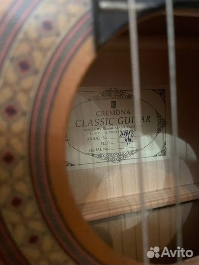 Гитара cremona classic guitar