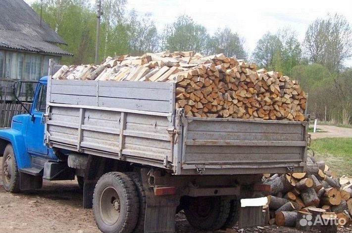 Дрова колотые