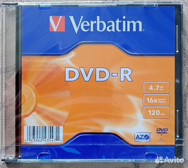 Болванка DVD-R чистый диск для записи