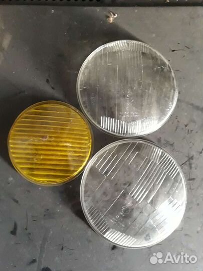 Стекла фар. Волга