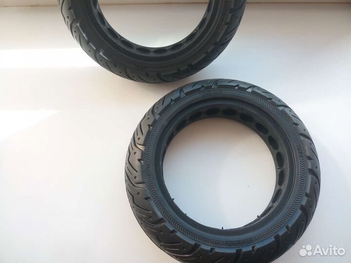 Литая покрышка электросамокат 10*2.5 G30, Kugoo M4