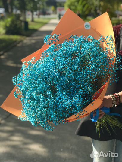 Букет гигант из гипсофилы