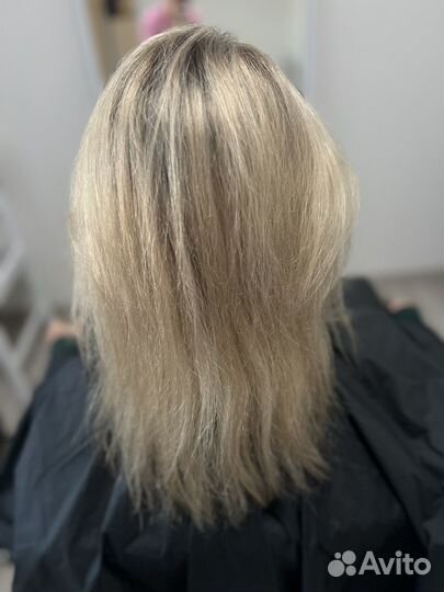 Кератиновое выпрямление волос модель