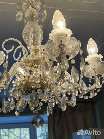 Люстра хрустальная swarovski 6 рожков