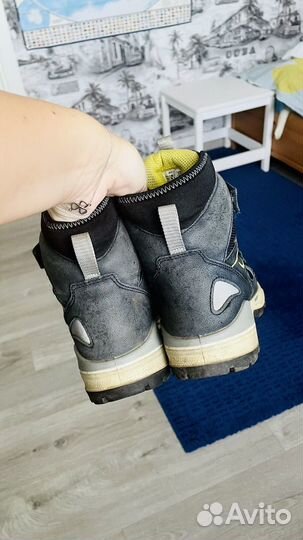 Ecco зимние детские ботинки 34