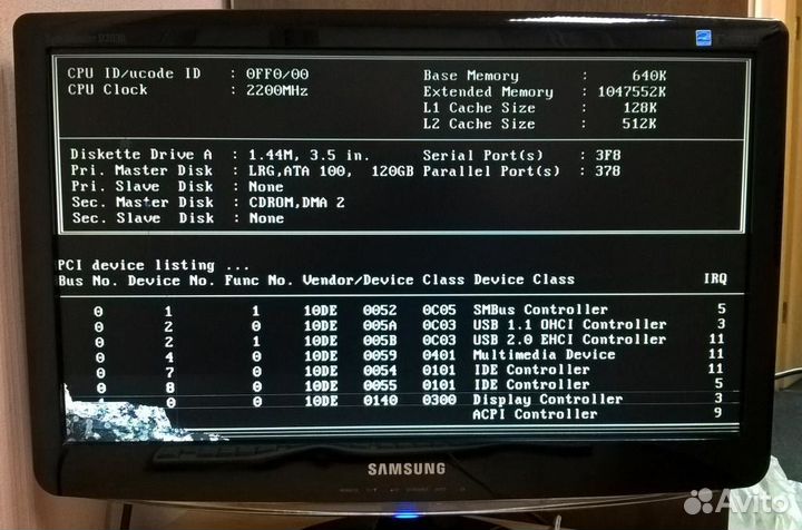 Монитор samsung SyncMaster B2030 20