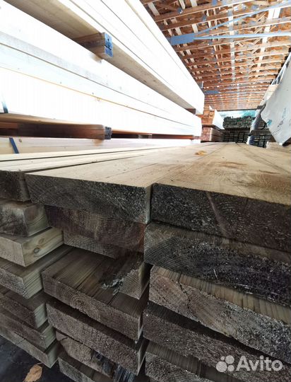 Доска импрегнированная строганая