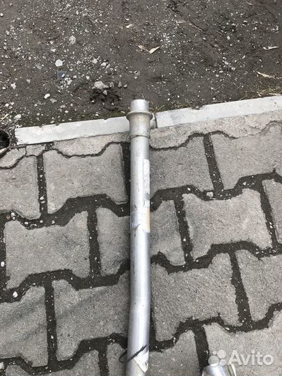 Выхлопная система на Peugeot 206