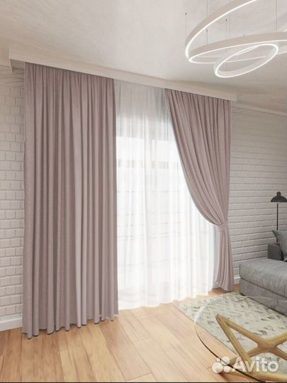 Шторы интерьерные новые (Пошив штор)