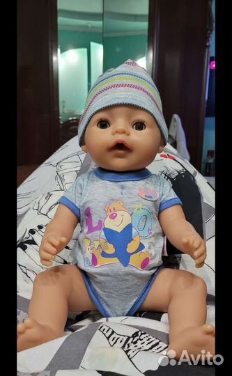 Кукла интерактивная мальчик Baby Born