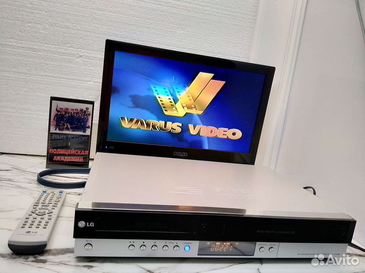 Рекордер LG DVR688 DVD Recorder+VCR Оцифровка VHS
