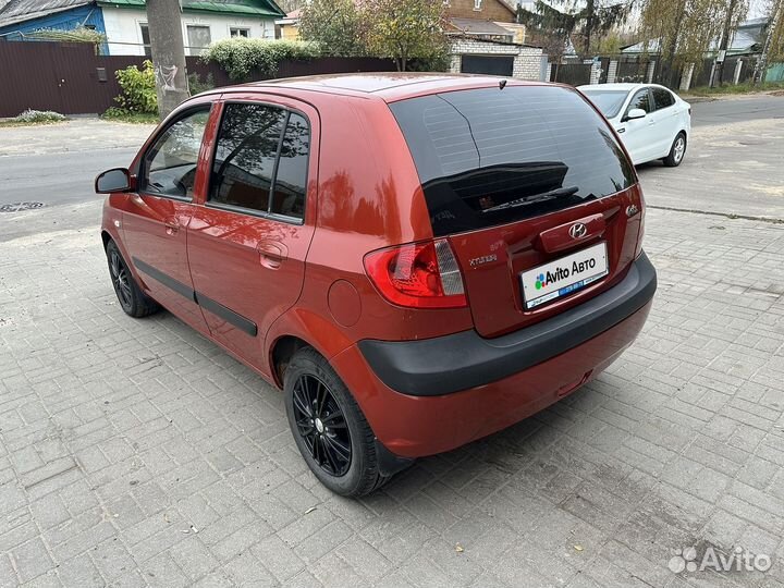 Hyundai Getz 1.4 AT, 2007, 162 000 км