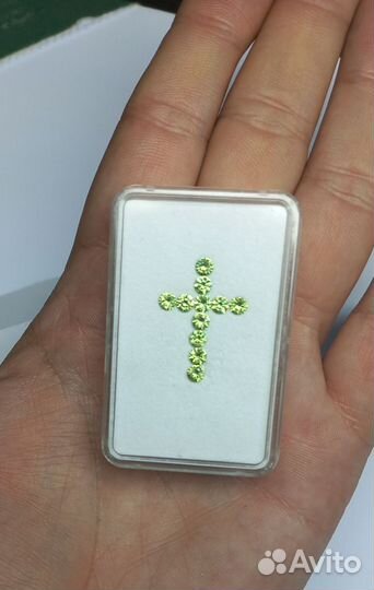 Демантоид гранат 2,64 карат 14 шт