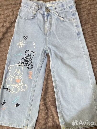 Джинсы для девочки 92