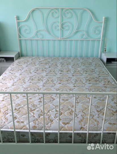 Кровать IKEA + матрас