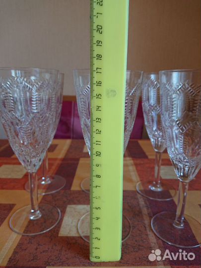 Фужеры хрустальные СССР