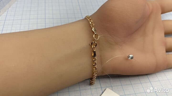 Золотой браслет 17