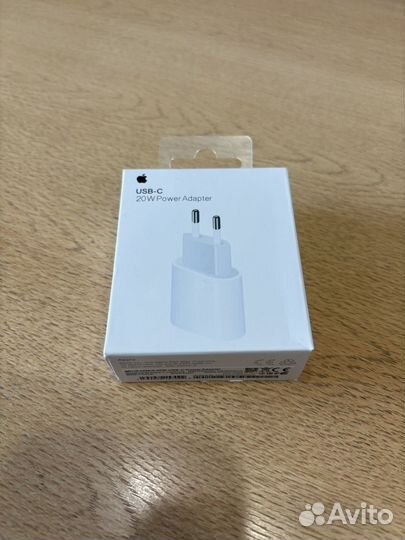 Быстрая зарядка для iPhone Apple 20w блок + кабели