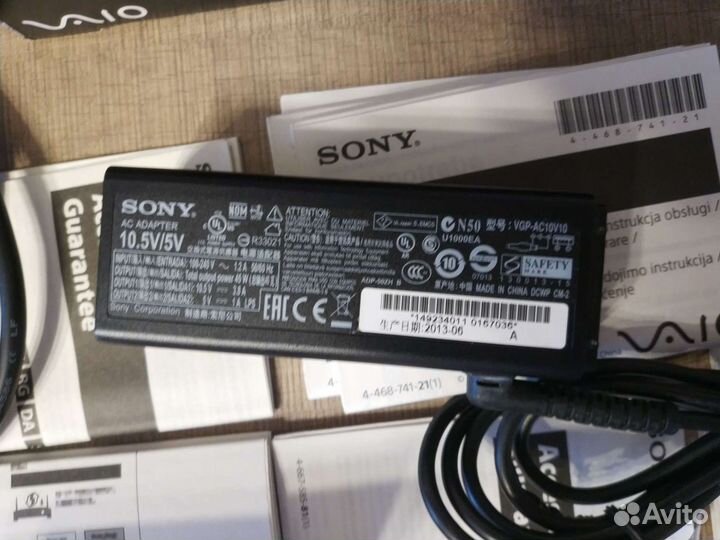 Блок питания Sony DUO13/SVP AC10V10 + Wi-Fi роутер