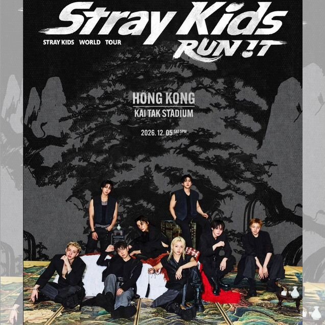 Концерт Stray Kids Гонконг