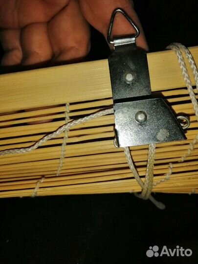 Рулонные бамбуковые жалюзи