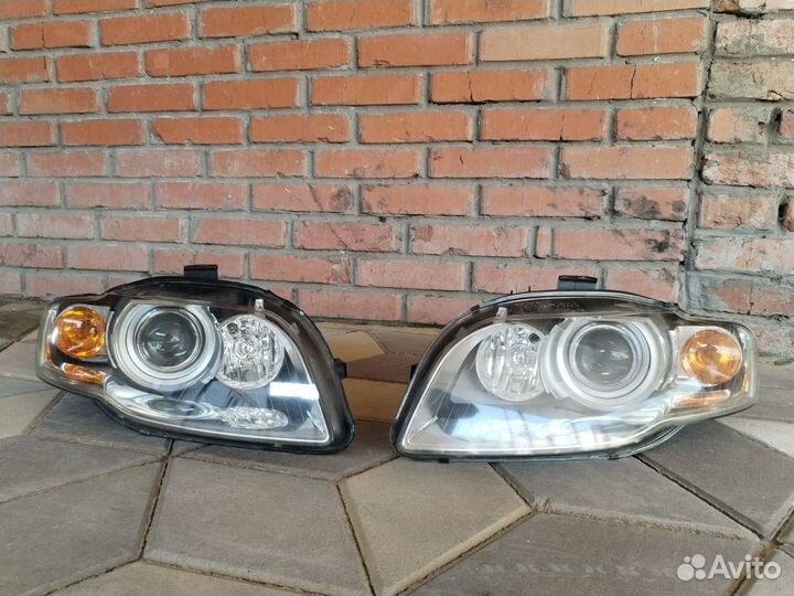 Фары на ауди А4 Б7